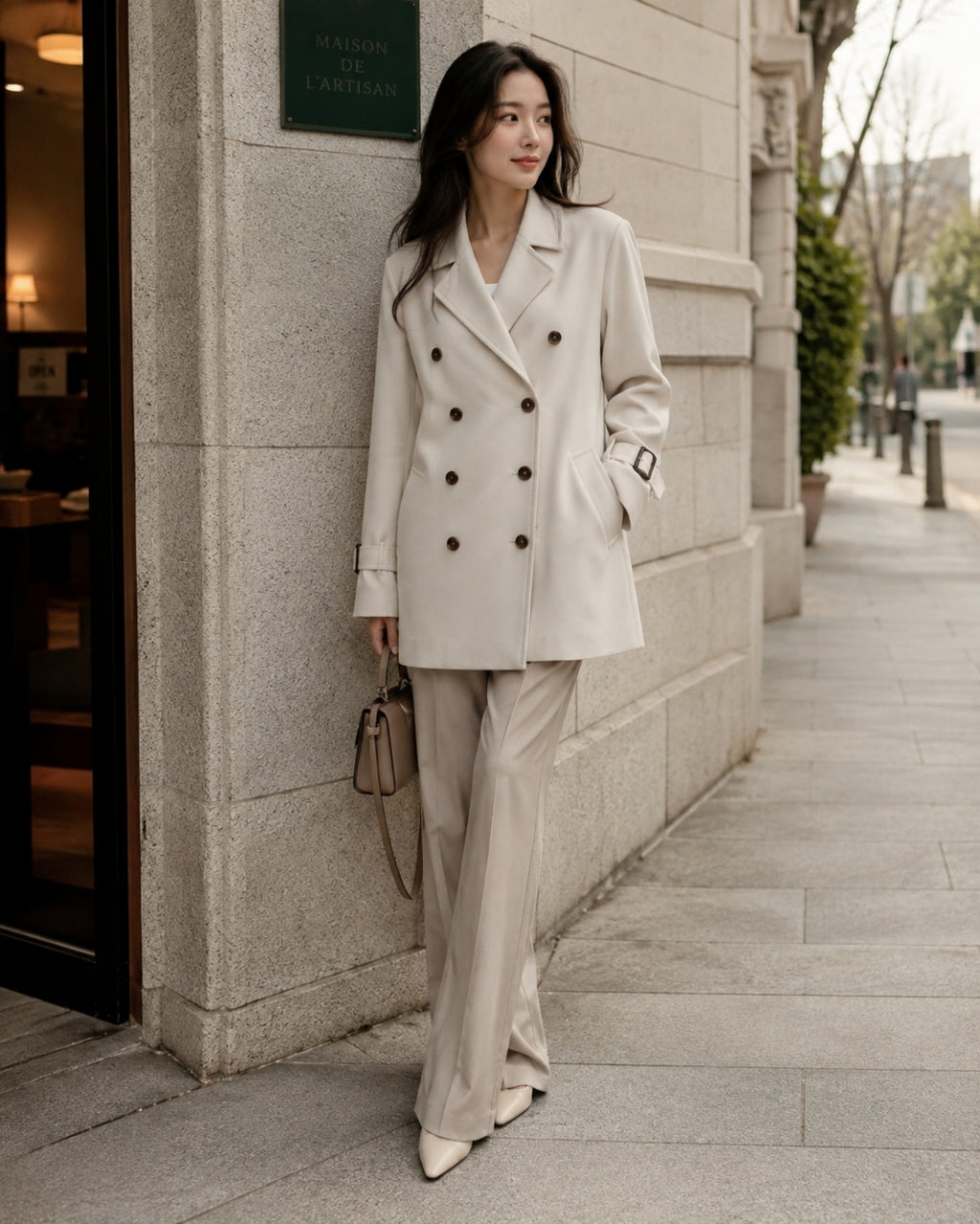 NOUR TRENCH COAT