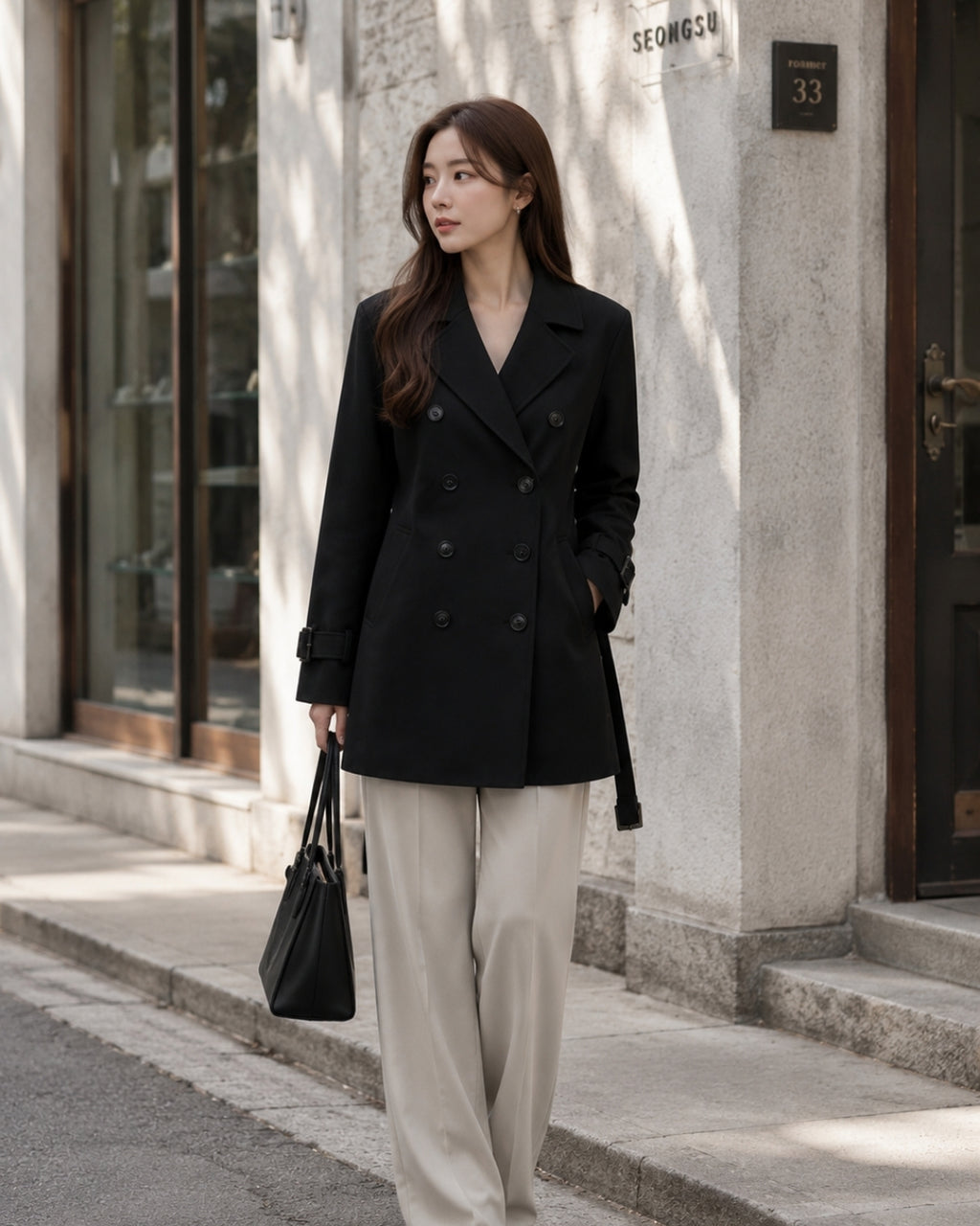 NOUR TRENCH COAT