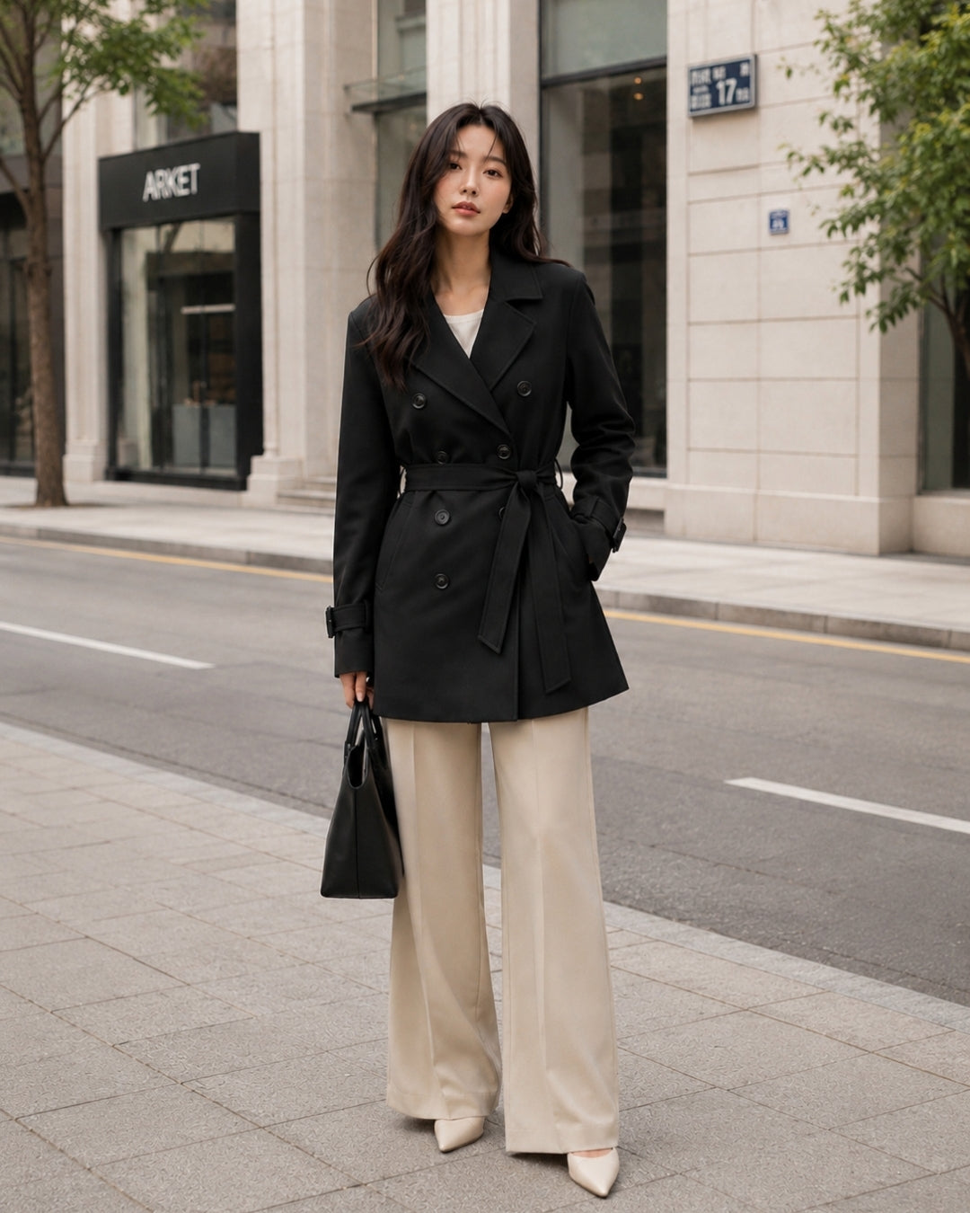 NOUR TRENCH COAT