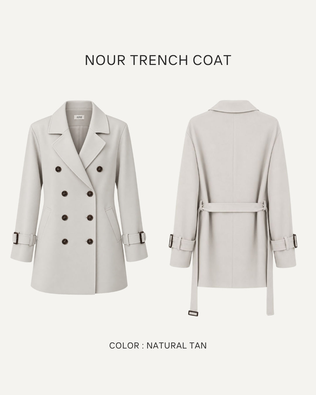 NOUR TRENCH COAT